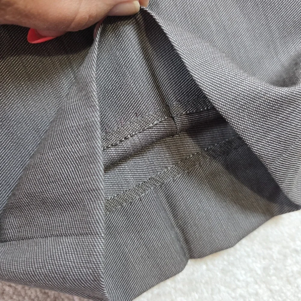 Calvin Klein Mens 44L‎ Gray Wool Suit 2 Piece Single Breasted Made In Canada